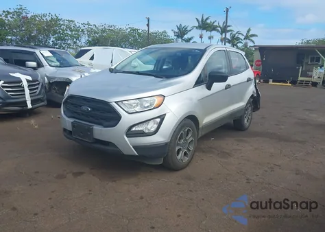 2021 Ford Ecosport S из США, поврежденный, VIN MAJ3S2FE4MC455336